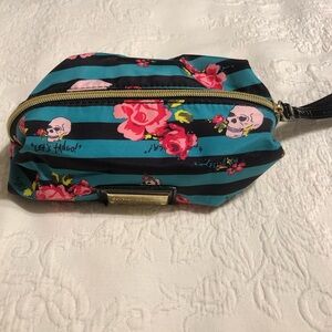 Betsey Johnson Makeup Wristlet Bag